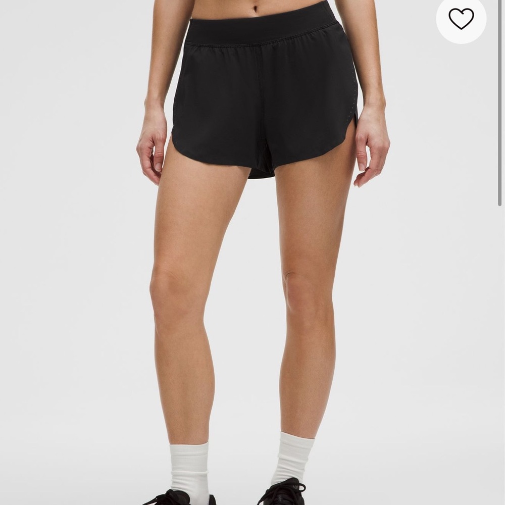 lululemon athletica Women's Black Athletic Shorts